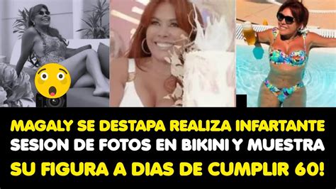 MAGALY SE DESTAPA REALIZA INFARTANTE SESION EN BIKINI Y MUESTRA SU