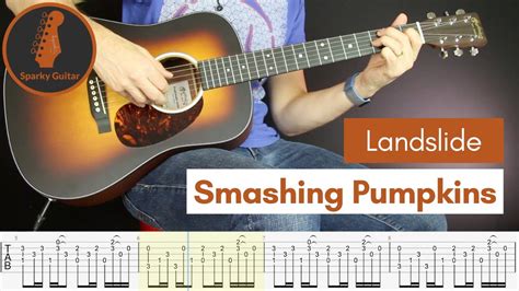 Landslide Smashing Pumpkins Learn To Play Guitar Cover Tab