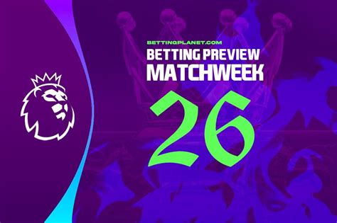 Epl Betting Picks Matchweek 26 Premier League 2023 24