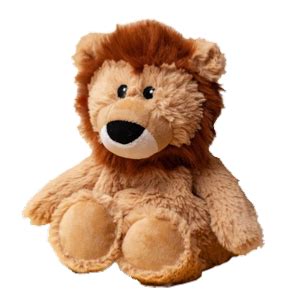 Bouillotte sèche Peluche Lion Déhoussable Soframar