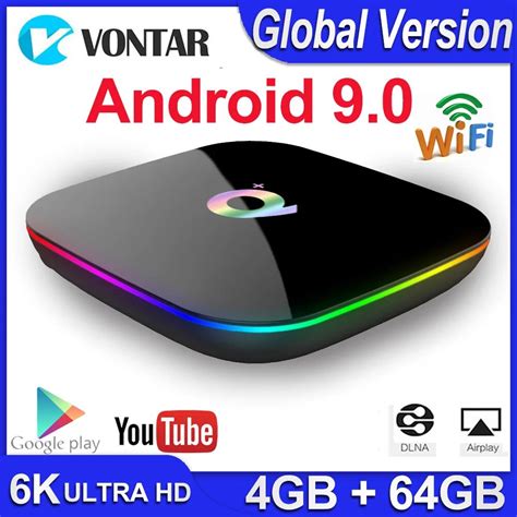 Q Plus Smarttv Box Con Android K Tv Box Con Gb De Ram Gb