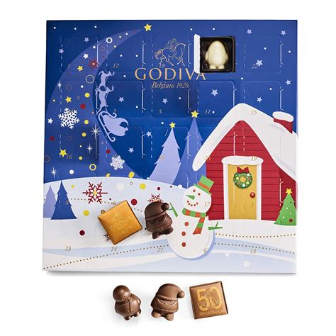 GODIVA Chocolatier Holiday Gourmet Chocolate Advent Calendar 2020 | eBay