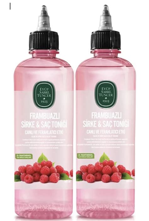 Raspberry Hair Tonic And Vinegar Bottles Baklava Coffee Lokum