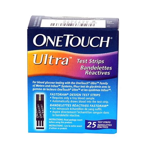 Buy Onetouch Ultra Test Strip 25s Online At Best Price Blood Glucose