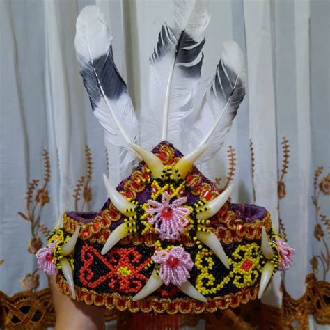 Jual Topi Dayak Khas Kalimantan Shopee Indonesia