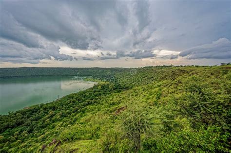 Lonar Crater Or Lonar Lake National Geo Heritage Monument Crater Full