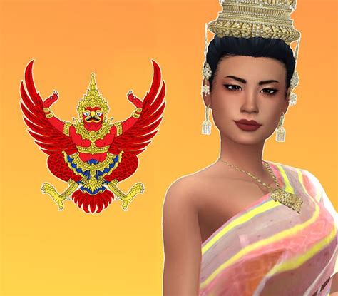 Mmcc Lookbooks Cultural Lookbook Thai Couple Outfit Sims Stories