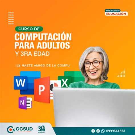 Computación Básica para Adultos Centro de Capacitación Sudamericano