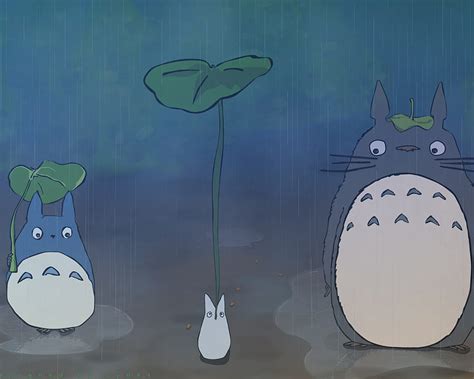 Totoro My Neighbor Totoro Anime Background For Your Mobile