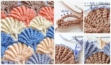 Crochet Shell Stitch Free Pattern and Tutorial - Your Crochet