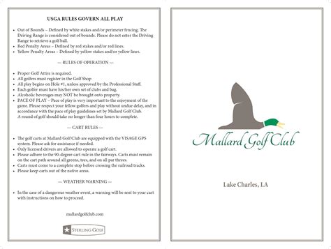 mallard golf club 8