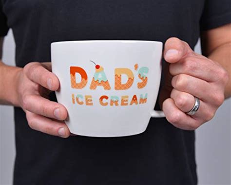 Ts For Dad Dads Ice Cream Bowl And Engraved Spoon Dads Ice Cream