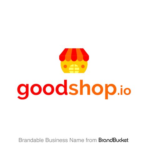 GoodShop.io is For Sale | BrandBucket