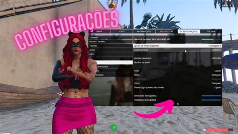 Minhas CONFIGURAÇÕES de GRÁFICOS do GTA RP FiveM YouTube