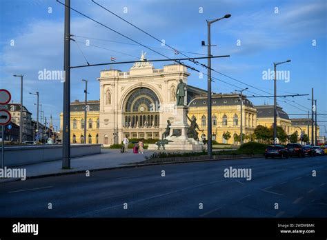 Exterior Of The Keleti Train Station Budapest Hungary Stock Photo Alamy