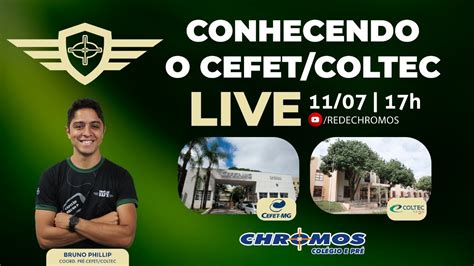 S H Chromos Live Conhecendo O Cefet E O Coltec Youtube