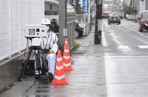 速度違反、見逃さない 「可搬式オービス」運用開始 県警、抑止力強化期待 ／新潟 毎日新聞