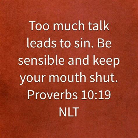 Proverbs Proverbs 10 Proverbs Keep Your Mouth Shut