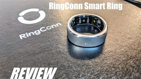 Review Ringconn Smart Ring Amazing Tiny Health Tracker