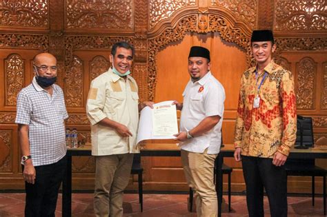 Terima Rekomendasi Pencalonan Pilkada Serang Nasrul Ulum Resmi Jadi Kader Gerindra