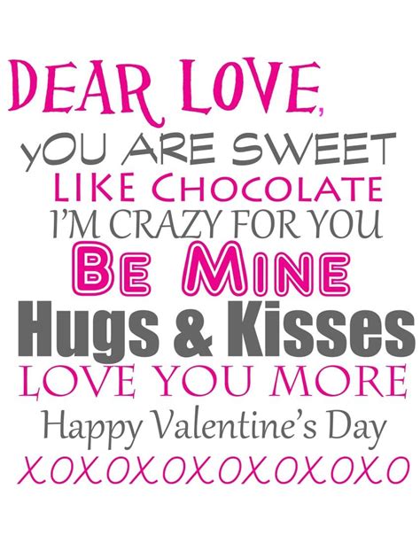 79 Free Printable Valentine Letters Design Corral