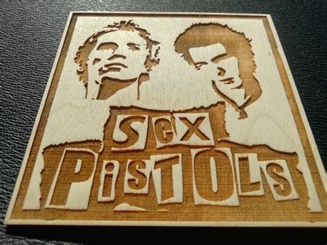 Sex Pistols Vector File File Incisione Laser Svg Dxf Etsy