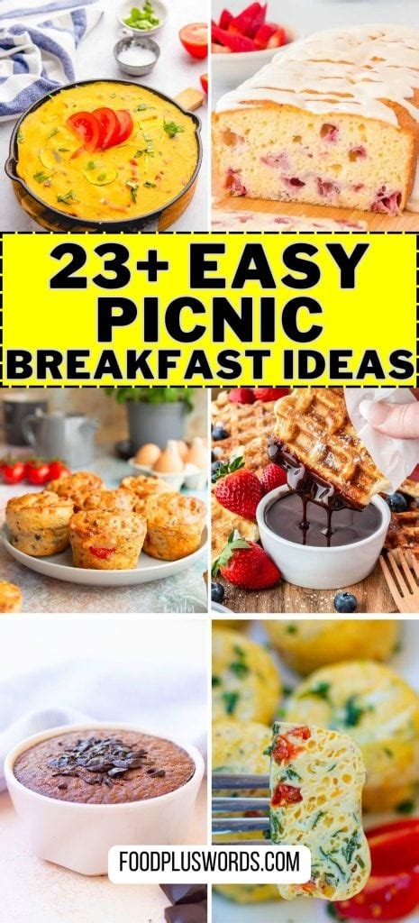 Deliciosas Opciones De Desayuno Al Estilo Picnic Que Te Despertar N