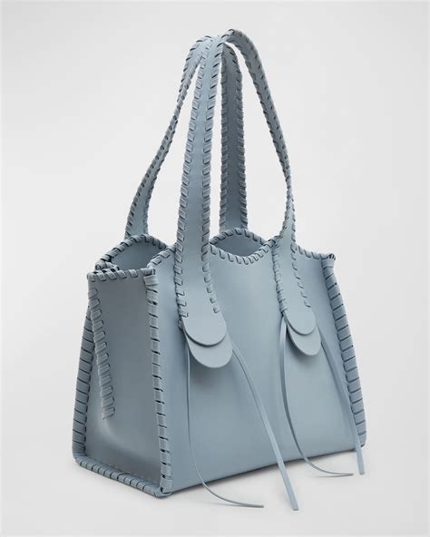 Chloe Mony Medium Tote Bag In Shiny Leather Neiman Marcus