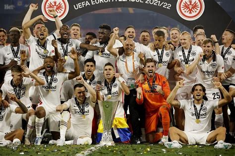 Football: Eintracht Frankfurt beat Rangers on penalties to win Europa ...