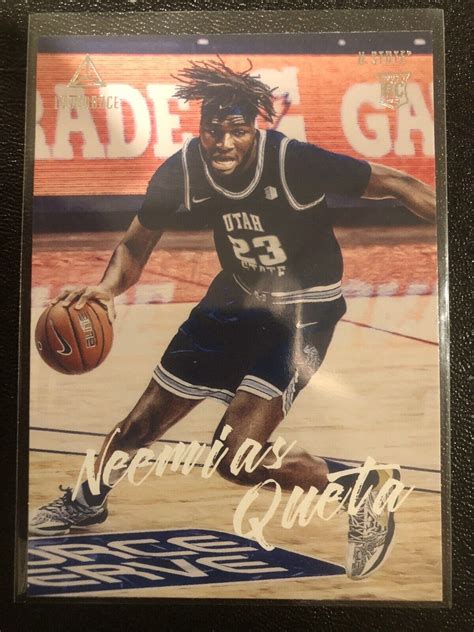 2021 Panini Chronicles Luminance Draft Picks Neemias Queta Rookie