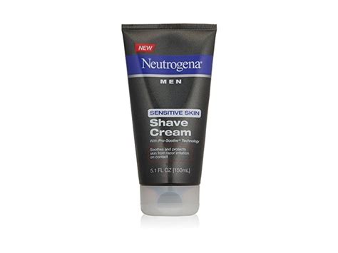 Neutrogena Men Shave Cream, Sensitive Skin, 5.1 fl oz/150 mL Ingredients and Reviews