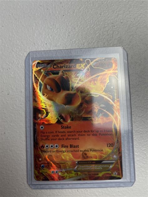 Pokémon TCG Charizard EX XY29 Black Star Promo Holo Ultra Rare LP