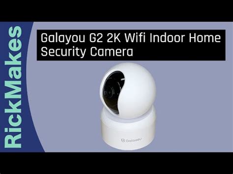 Galayou G K Wifi Indoor Home Security Camera Youtube