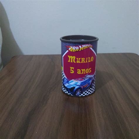 Cofrinho Personalizado Hot Wheels Elo7 Produtos Especiais