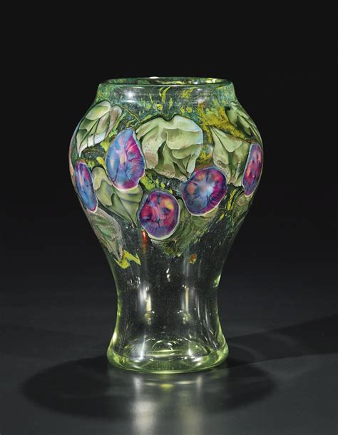 Lot Sotheby S Tiffany Art Art Glass Vase Tiffany Glass