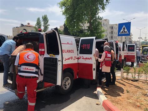 الهلال الأحمر الفلسطيني الاحتلال أنذر بإخلاء مُستشفى القدس بغزة