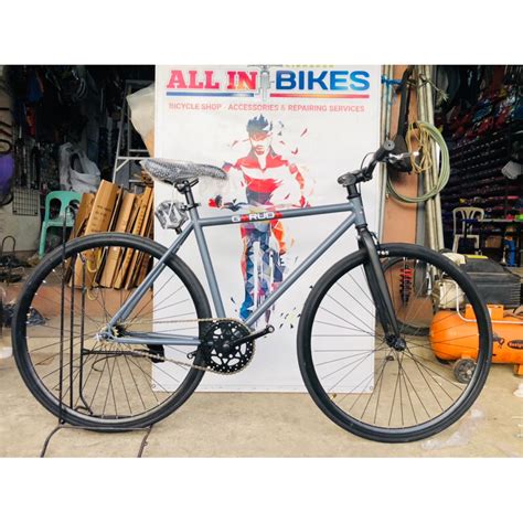 Fixie Garuda 700c Bikes With Freebies Shopee Philippines