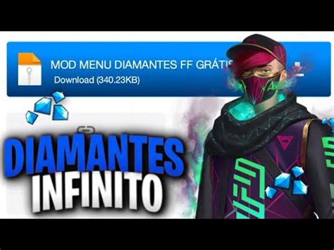 SAIU NOVO APK MOD DE DIAMANTES INFINITOS NO FREE FIRE YouTube