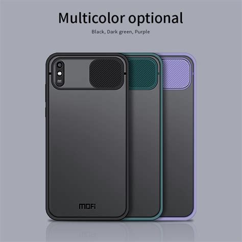 For Xiaomi Redmi 9A MOFI Xing Dun Series Translucent Frosted PC TPU