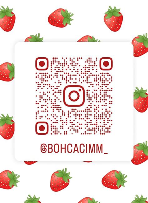 A Qr Code With Strawberries On It