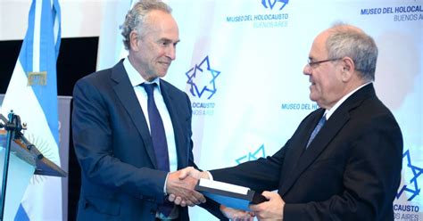 Marcelo Mindlin Recibió Al Presidente De Yad Vashem En El Museo Del Holocausto De Buenos Aires