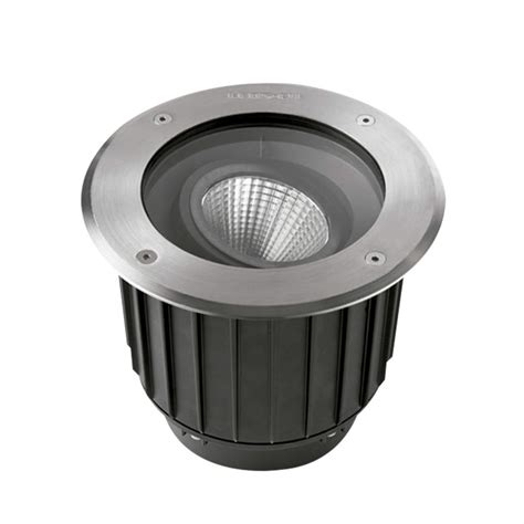 Foco Led Circular Empotrable En Suelo Gea Signaling W Ip Leds C