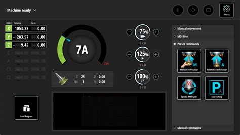 User-friendly CNC Operator UI - Machine Koder