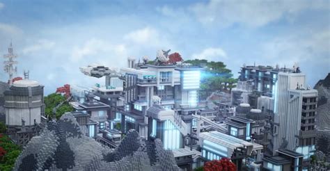 Sci Fi City Minecraft Map