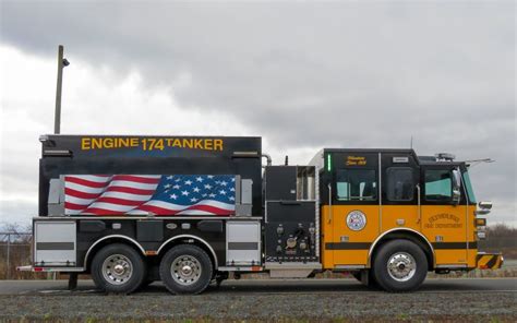 Wetside Tanker Elysburg Fire Department Pa Sutphen Corporation