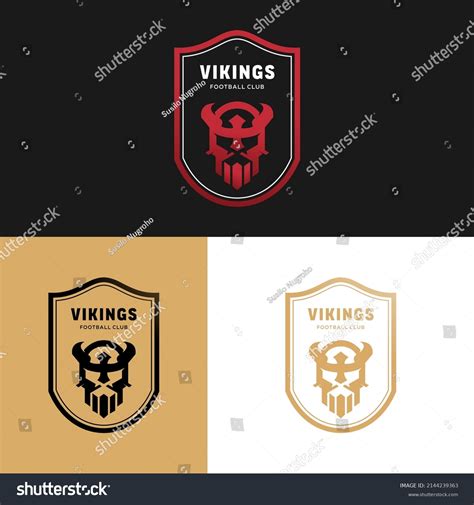 Viking Sports Team Football Logo Vector Stock Vector (Royalty Free ...