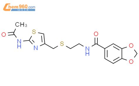 100474 07 5 1 3 Benzodioxole 5 Carboxamide N 2 2 Acetylamino 4