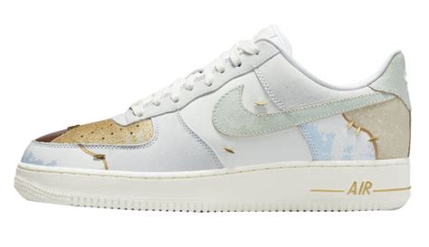 Nike Air Force 1 Low Cr7 Golden Patchwork Releasing This Week •