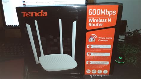 Tenda F9 Unboxing Wireless N 600 Mbps Youtube