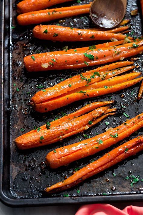 Honey Garlic Butter Roasted Carrots Recipe How To Roasted Carrots — Eatwell101